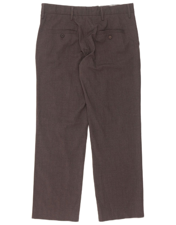 Pantaloni casual drepti pentru bărbați Zara Mediu L32 L29 Poliester gri