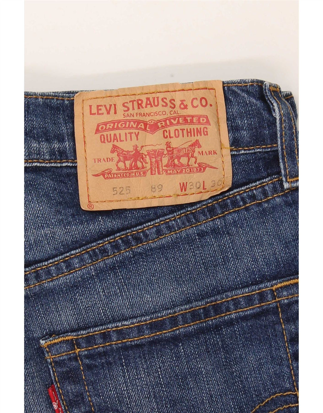 Blugi Levi's pentru femei 525 Bootcut W30 L30 bumbac bleumarin