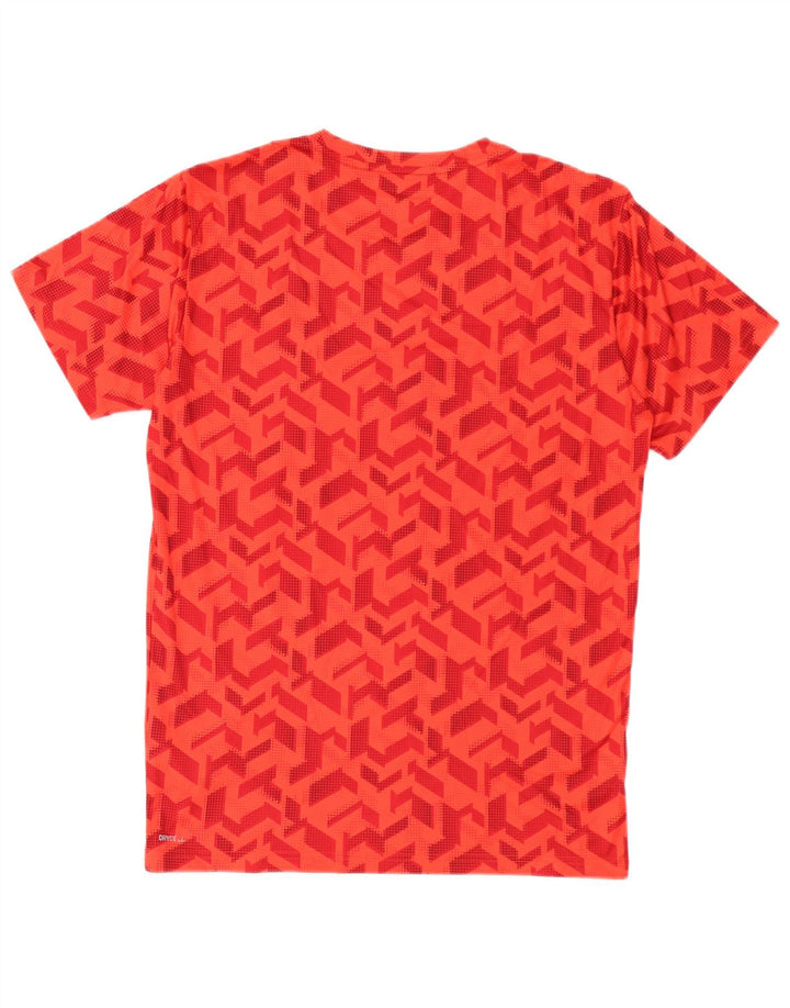 Tricou pentru bărbați Puma Top Small Red Geometric Poliester