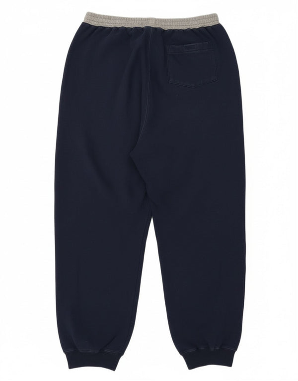 Pantaloni de trening grafic pentru bărbați Tommy Hilfiger Pantaloni de jogging mari bleumarin