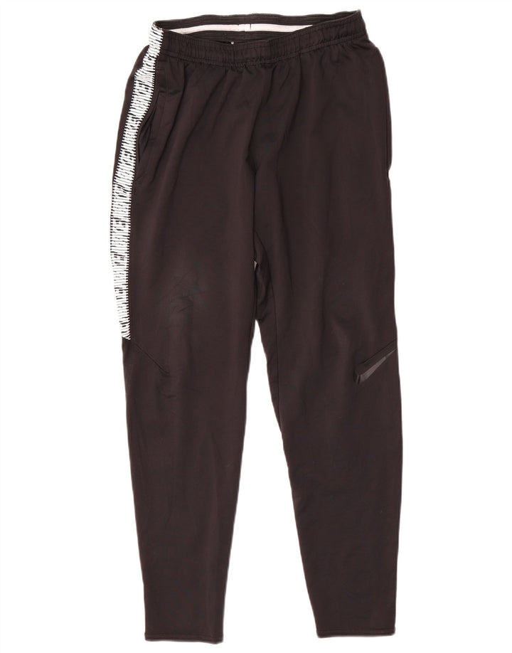 Pantaloni de trening NIKE Dri Fit Graphic pentru bărbați, mici, negri