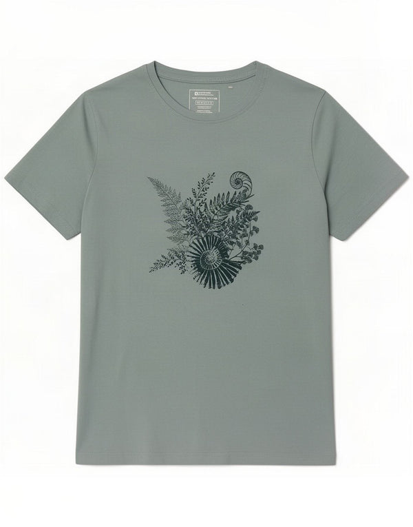 Tricou grafic pentru femei Mountain Warehouse Top UK 16 Mare Bumbac verde