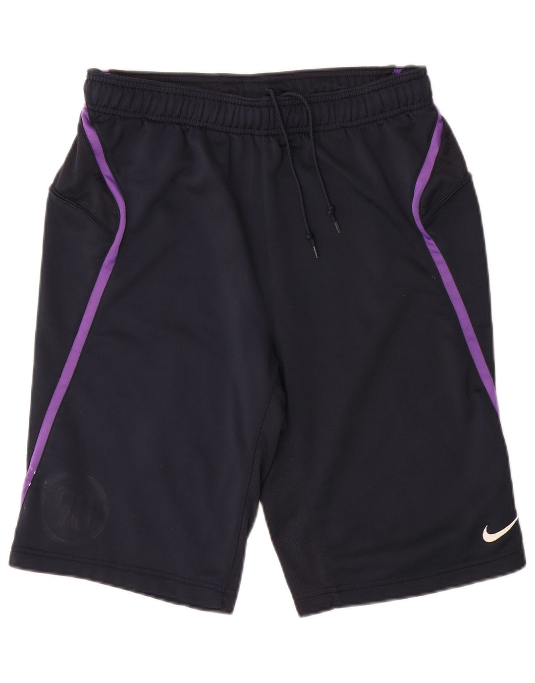 Pantaloni scurți sport Nike pentru bărbați, medii, bleumarin, poliester color bloc