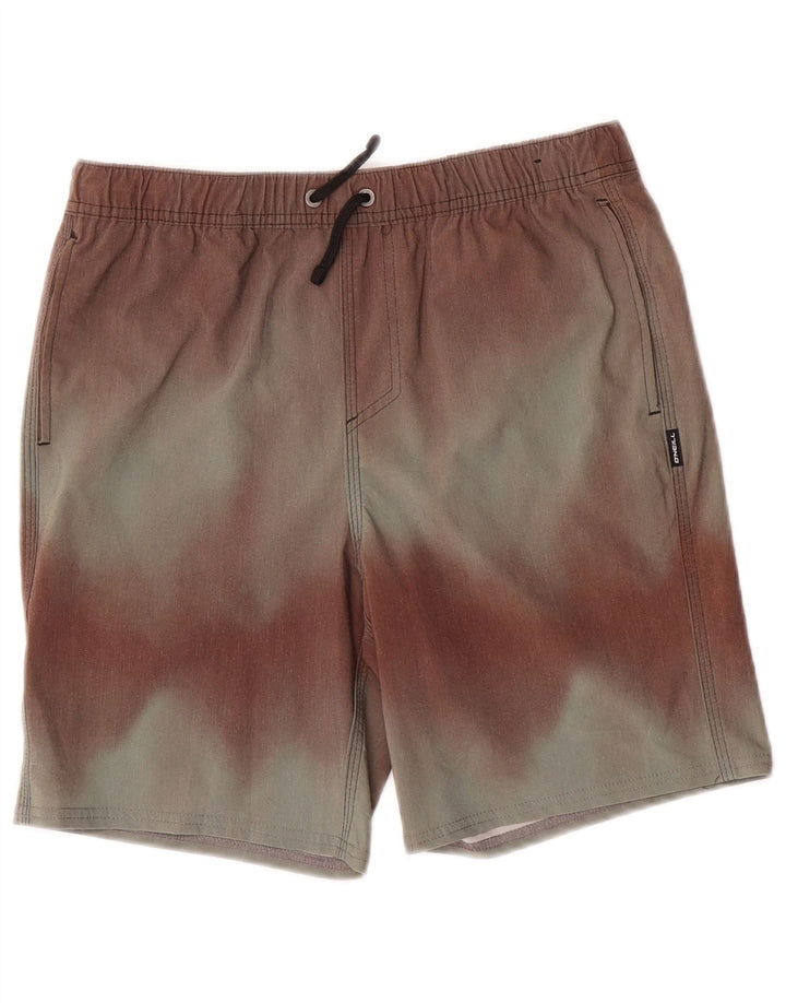 Pantaloni scurți sport pentru băieți O'Neill 13-14 ani XL maroan Tie Dye Poliester
