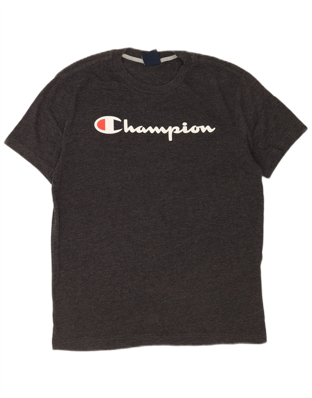 Tricou grafic pentru bărbați CHAMPION Loose Fit Top mic gri