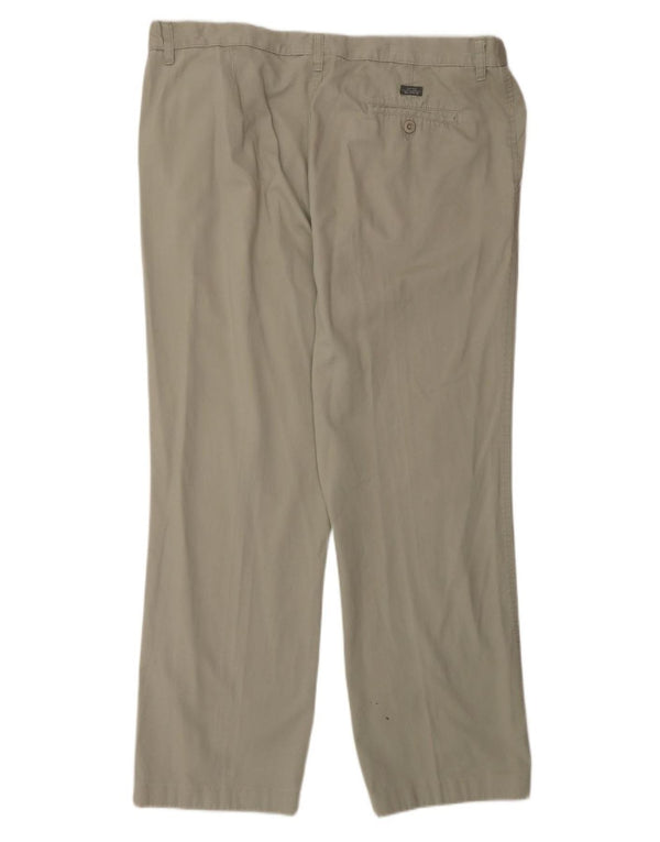Marks & Spencer Pantaloni chino drepți Blue Harbour pentru femei W42 L33 gri