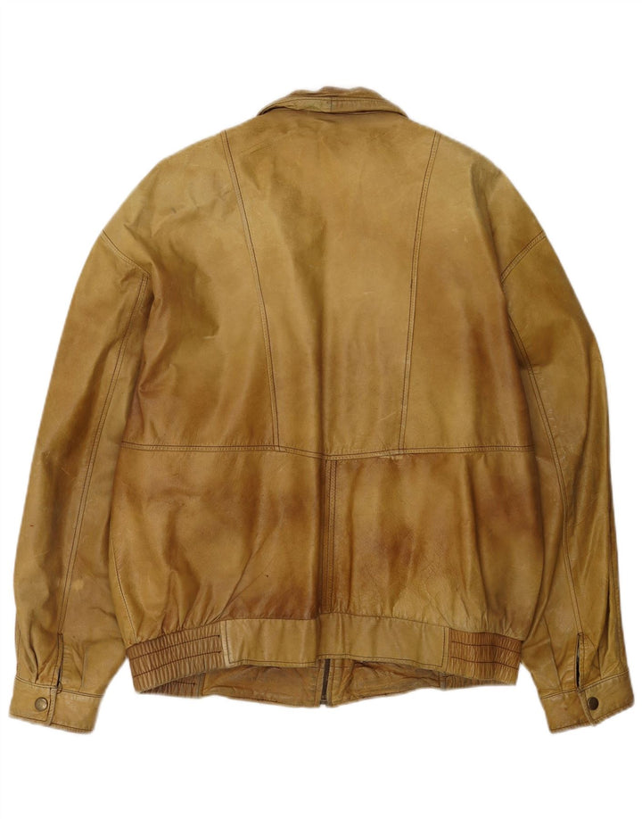 Jachetă aviator de zbor pentru bărbați Charles A Lindbergh EU 52 XL bej