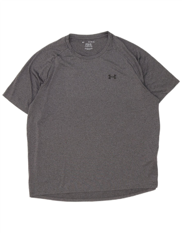 Tricou Under Armour pentru bărbați Top 2XL poliester gri