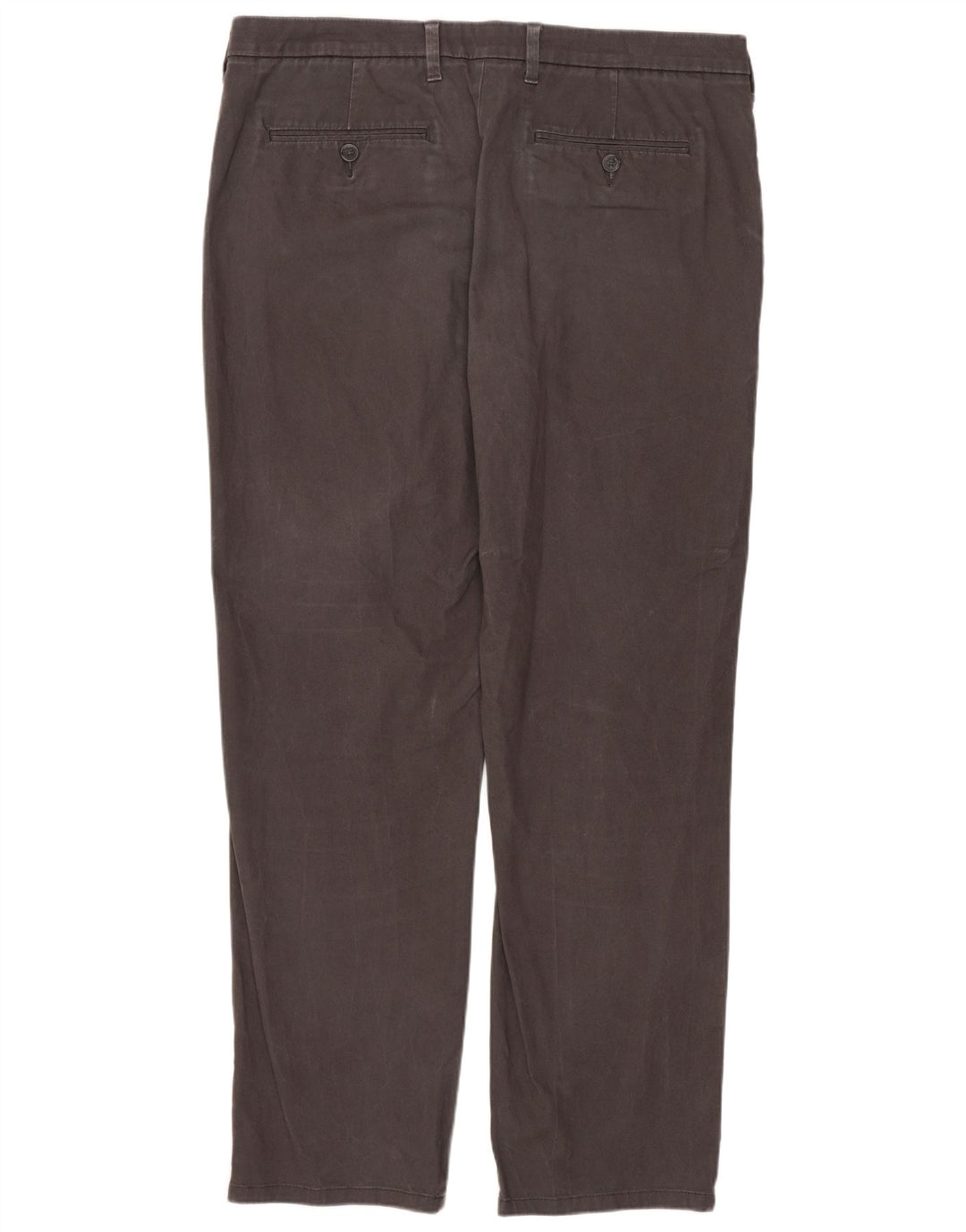 Marks & Spencer Pantaloni chino pentru bărbați, drepti, cu ajustare normală, L36 L31, gri