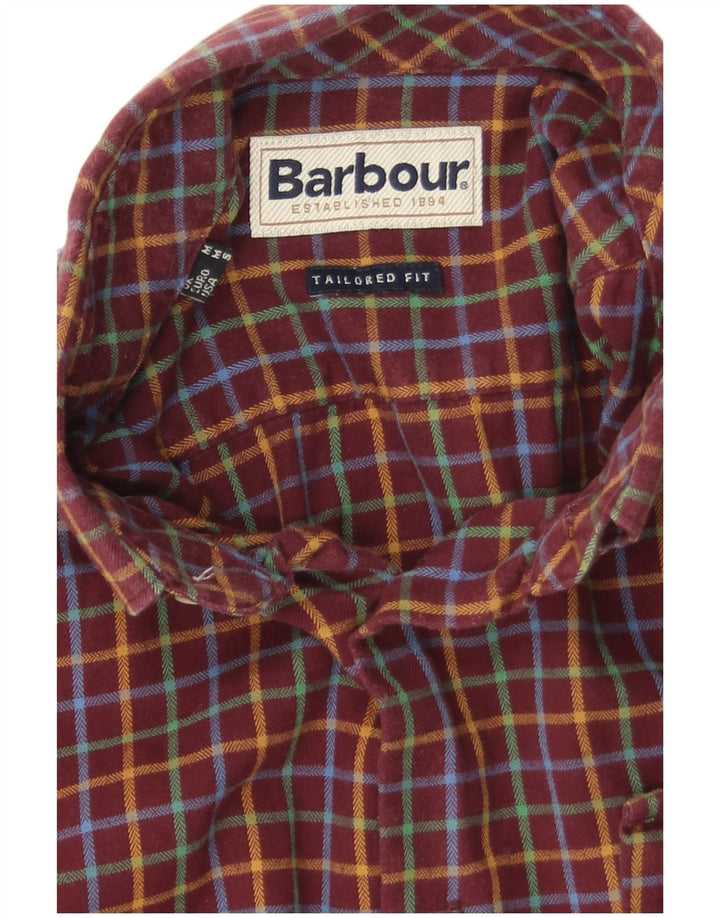 Cămașă de flanel pentru bărbați Barbour, cu croială medie, bordei