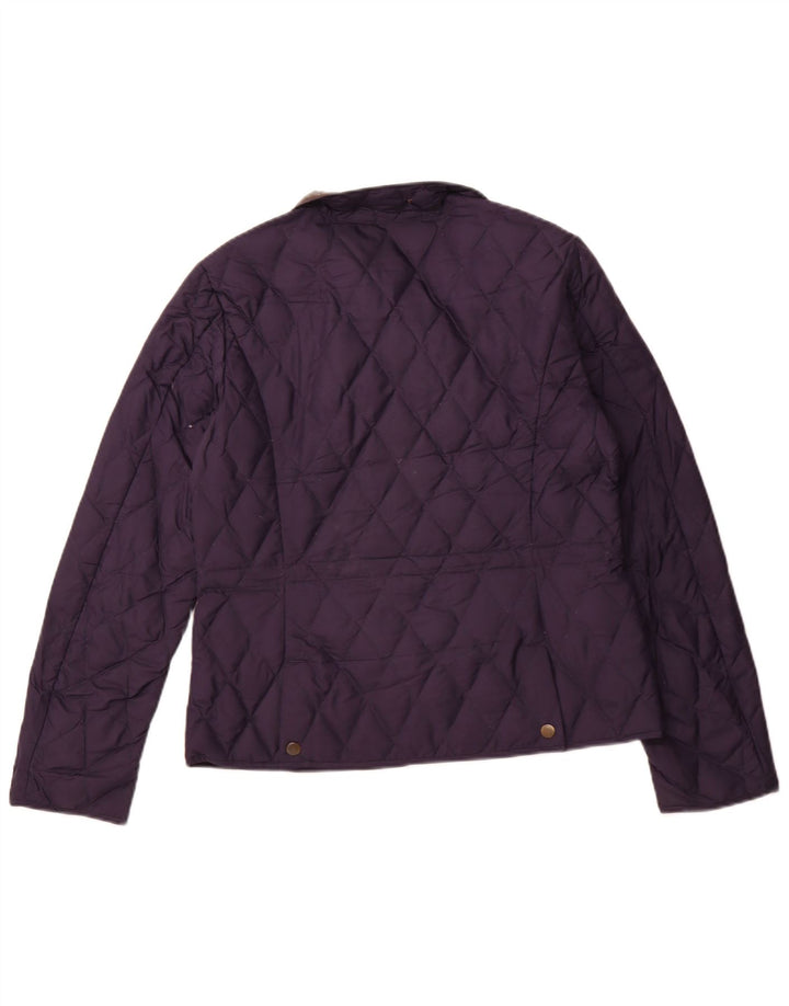 Jachetă căptușită pentru femei EDDIE BAUER UK 14 Poliester bleumarin mediu