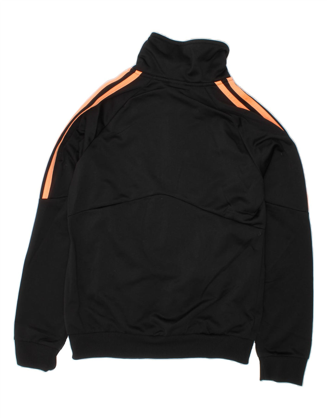 ADIDAS Boys Tracksuit Top Jacket 11-12 Years Black Polyester Vintage Adidas and Second-Hand Adidas from Messina Hembry 
