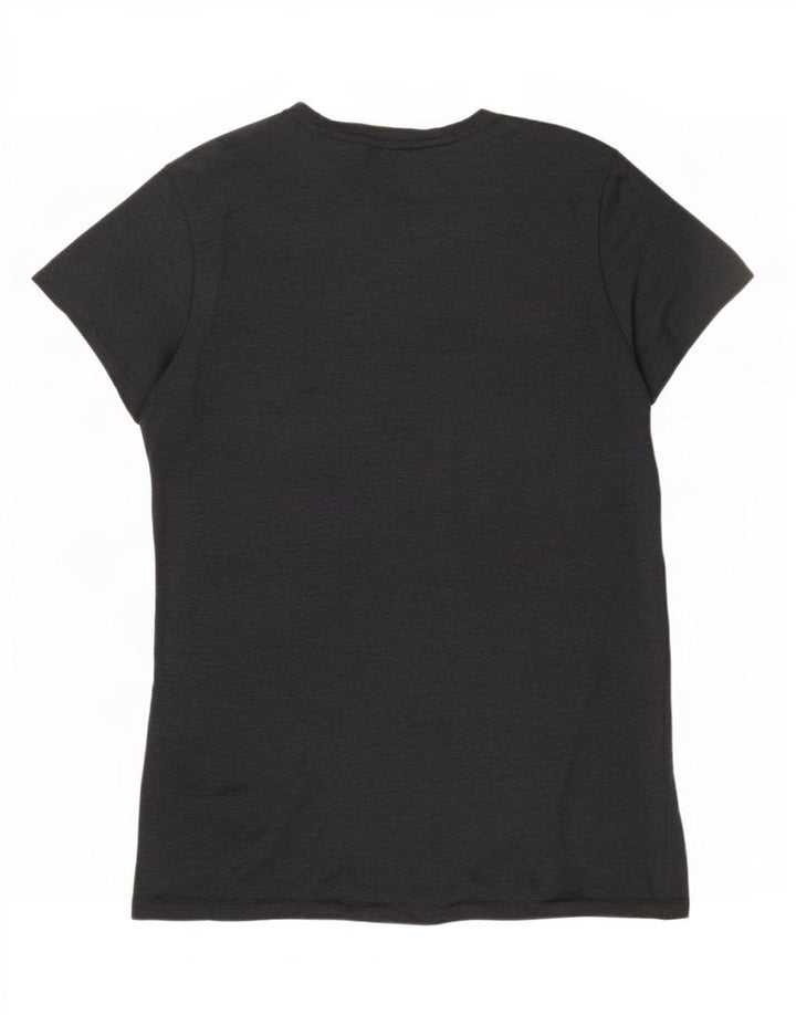 Tricou cu grafică Fila pentru femei Top UK 16 Large Grey Flecked Polyester