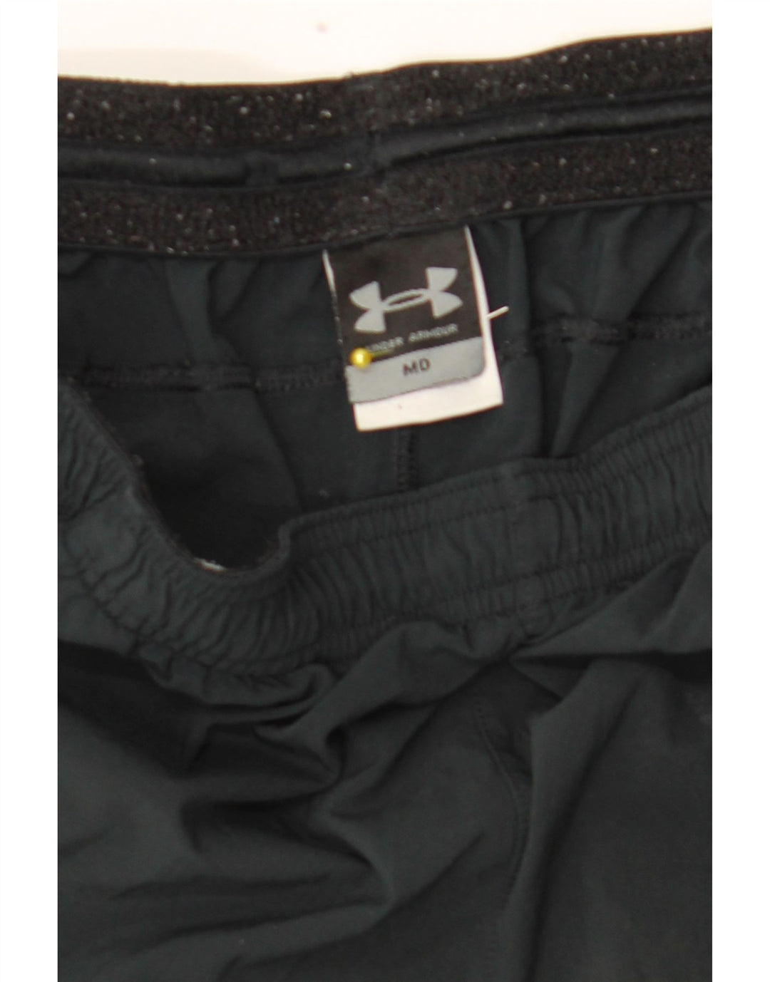 Pantaloni scurți sport Under Armour pentru bărbați, poliester mediu negru