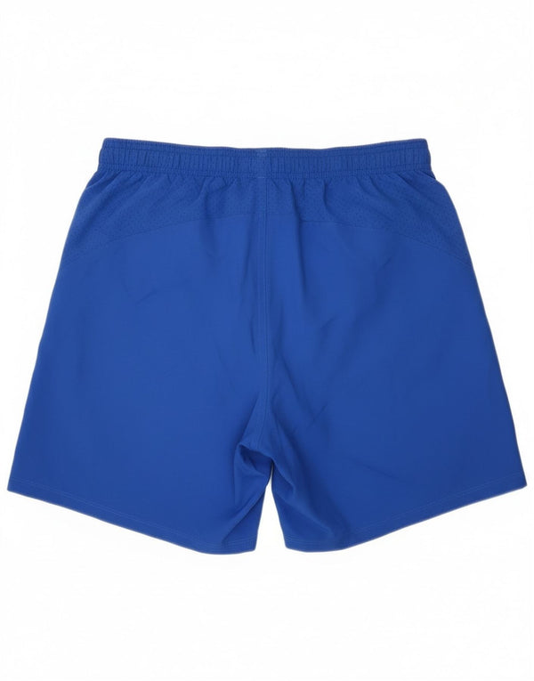 Pantaloni scurți sport grafic Umbro pentru bărbați, albastru mediu sport