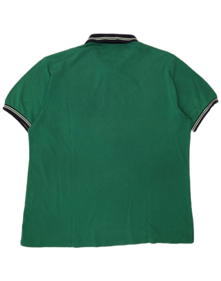 Tricou polo pentru bărbați Lacoste Mărimea 7 2XL Bumbac verde