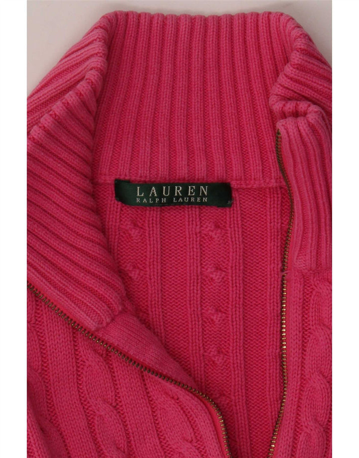 Pulover cardigan pentru femei Ralph Lauren UK 8 Small Pink