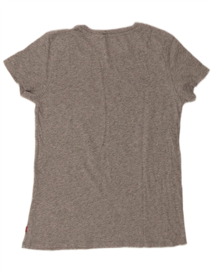 Tricou grafic Levi's pentru femei Top UK 10 Small Grey Flecked