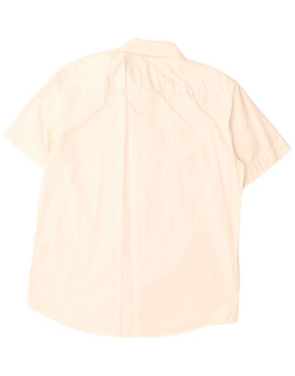 Cămașă cu mânecă scurtă Levi's pentru bărbați, mare din bumbac alb