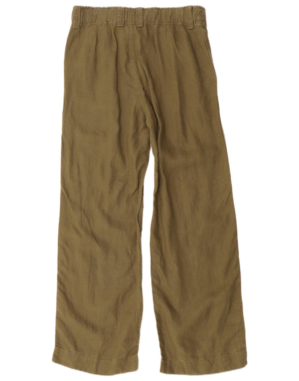 Pantaloni chino pentru femei Ralph Lauren, cu ajustare largi, US 8 Medium L32 L31 Kaki