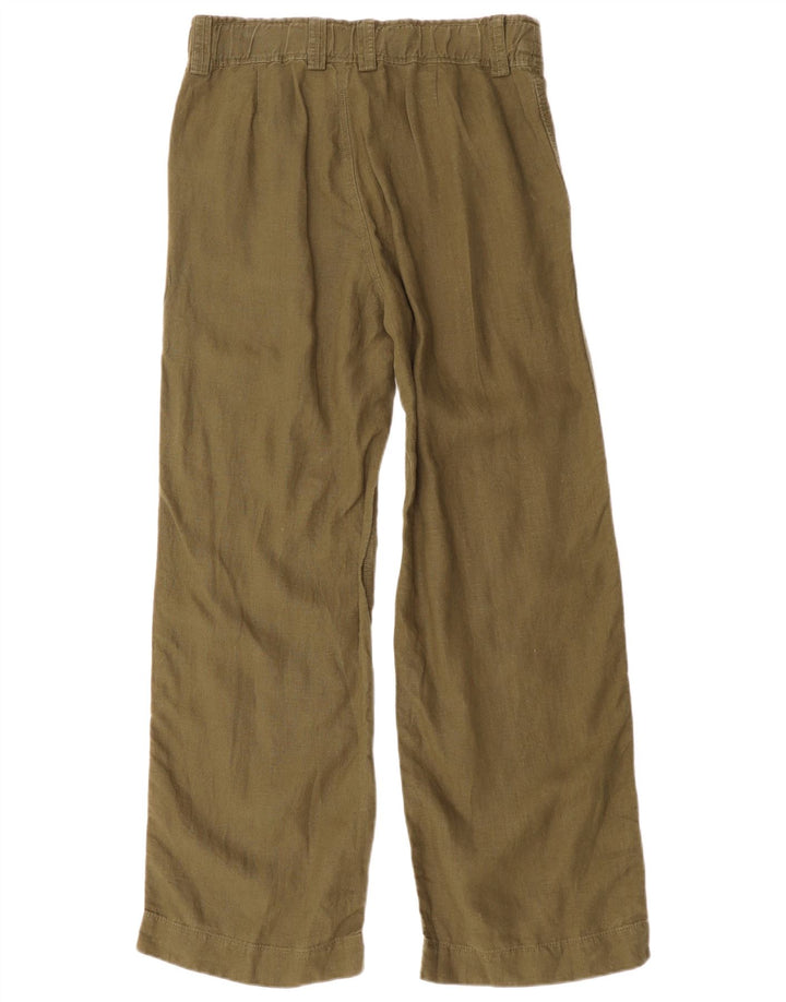 Pantaloni chino pentru femei Ralph Lauren, cu ajustare largi, US 8 Medium L32 L31 Kaki