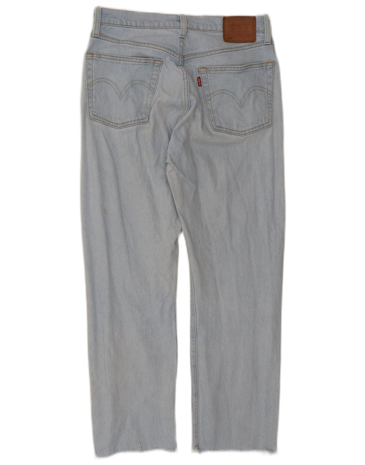 Blugi drepti pentru femei Levi's 501 W27 L26 Bumbac albastru