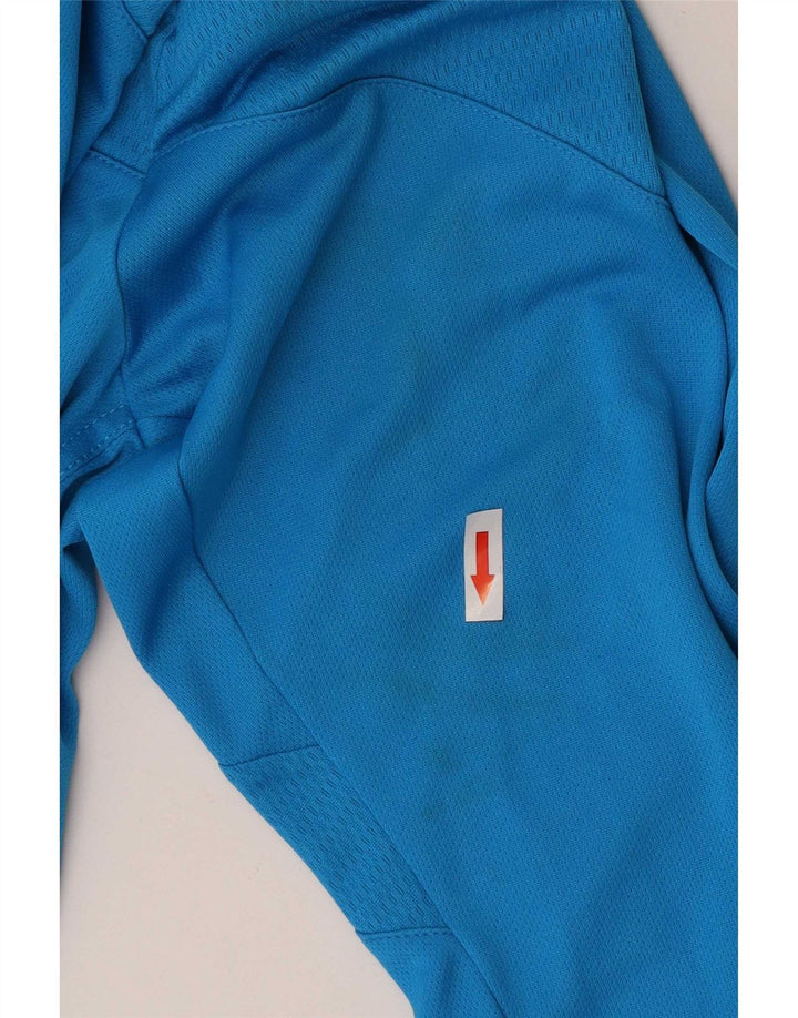 Adidas Climalite Top cu mânecă lungă, XL, poliester, albastru