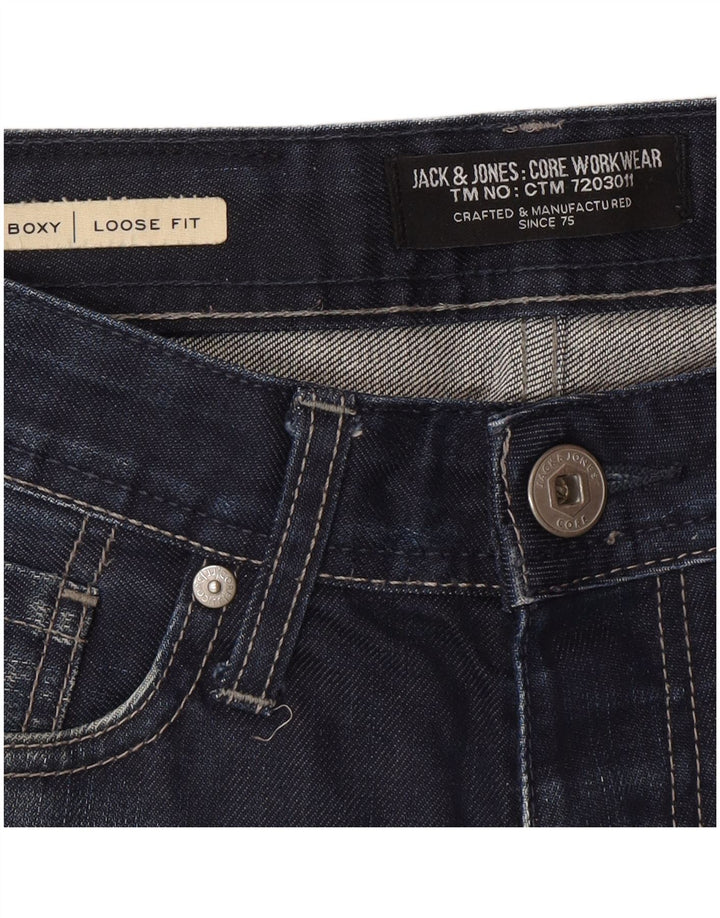 Jack & Jones Blugi Boxy Loose Bărbați W28 L30 Albastru