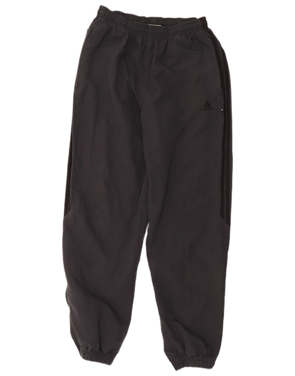 Pantaloni de trening Adidas pentru bărbați Joggeri din bumbac gri mediu