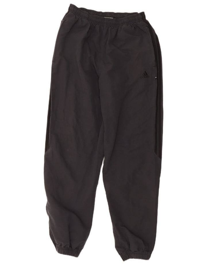 Pantaloni de trening Adidas pentru bărbați Joggeri din bumbac gri mediu