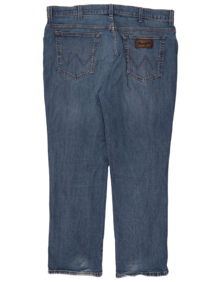 Blugi slim pentru bărbați Wrangler W40 L30 bumbac albastru
