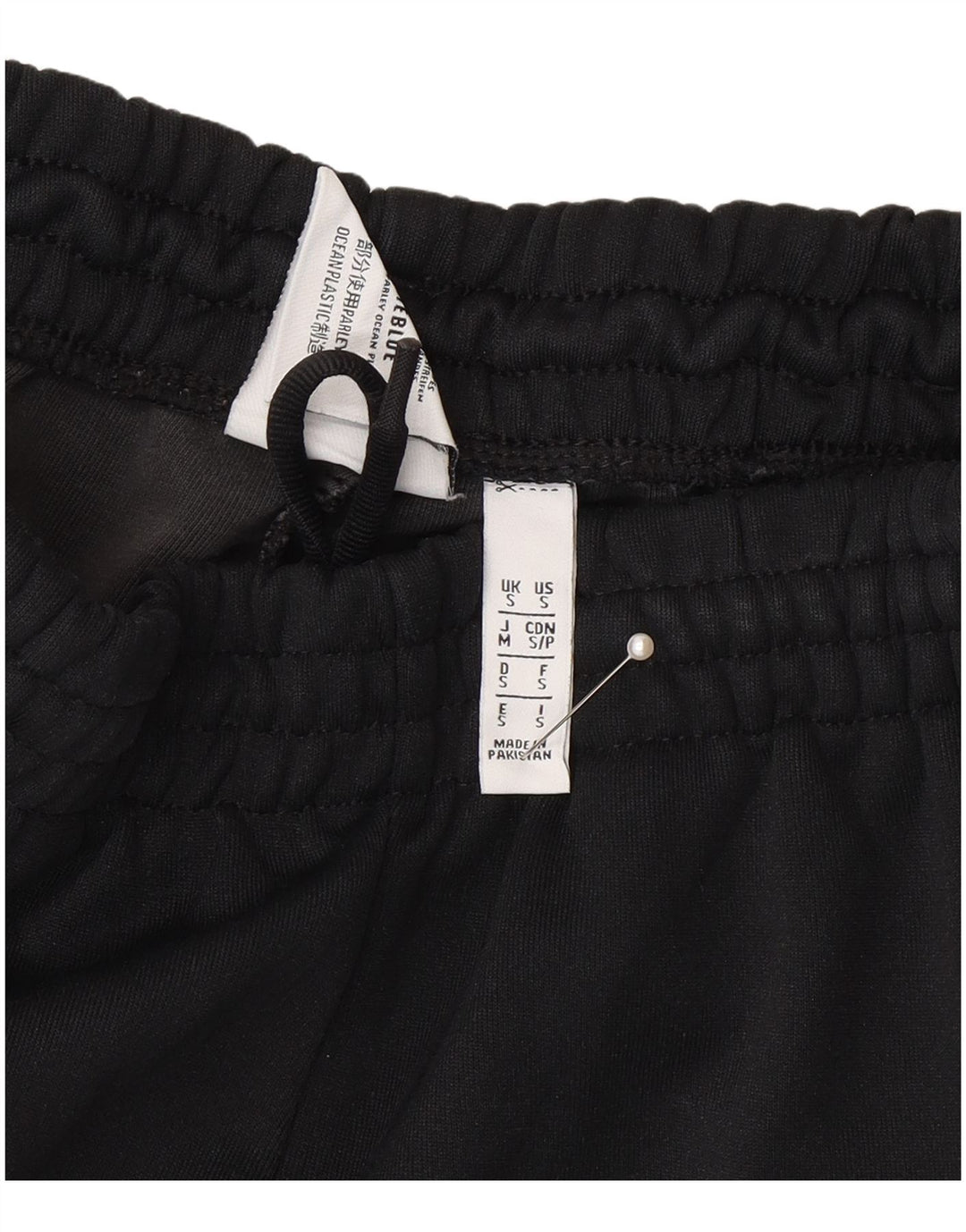 Pantaloni de trening pentru bărbați Adidas Pantaloni de jogging Mici Poliester negru