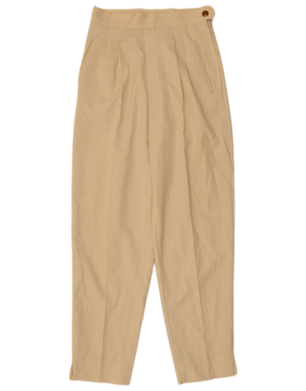Pantaloni casual Swish pentru femei cu talie înaltă IT 42 Medium W26 L28 Bej