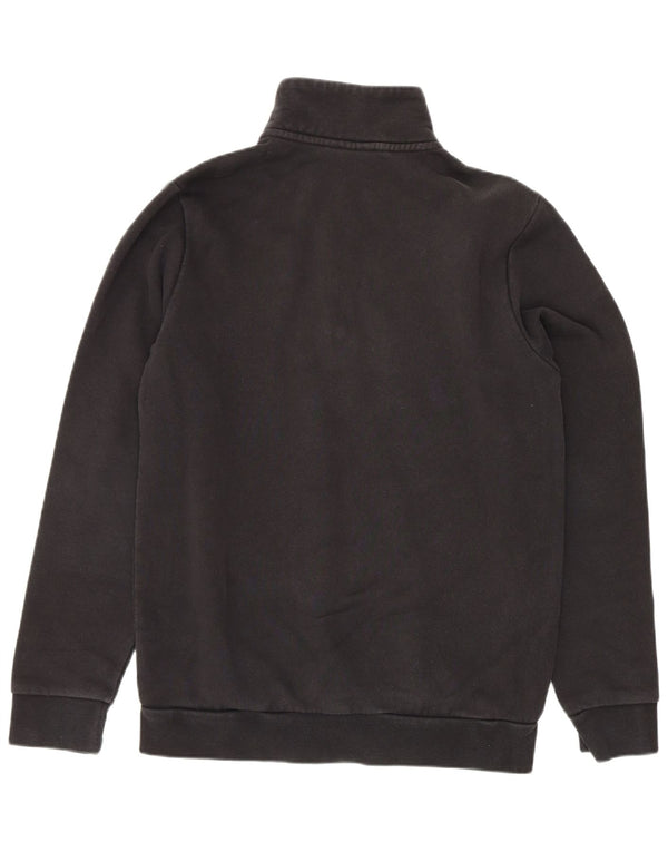 Hanorac Adidas pentru băieți, cu fermoar, 13-14 ani, bumbac negru