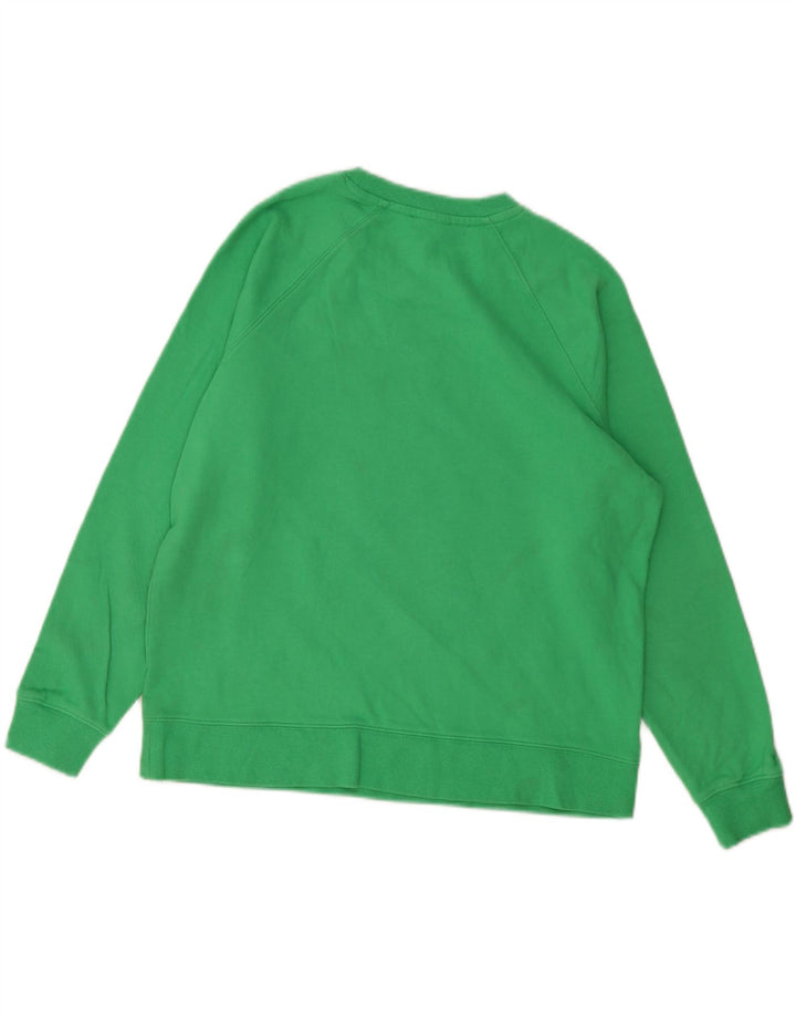 MARKS & SPENCER Womens Manhattan Sweatshirt Jumper UK 14 Medium Green