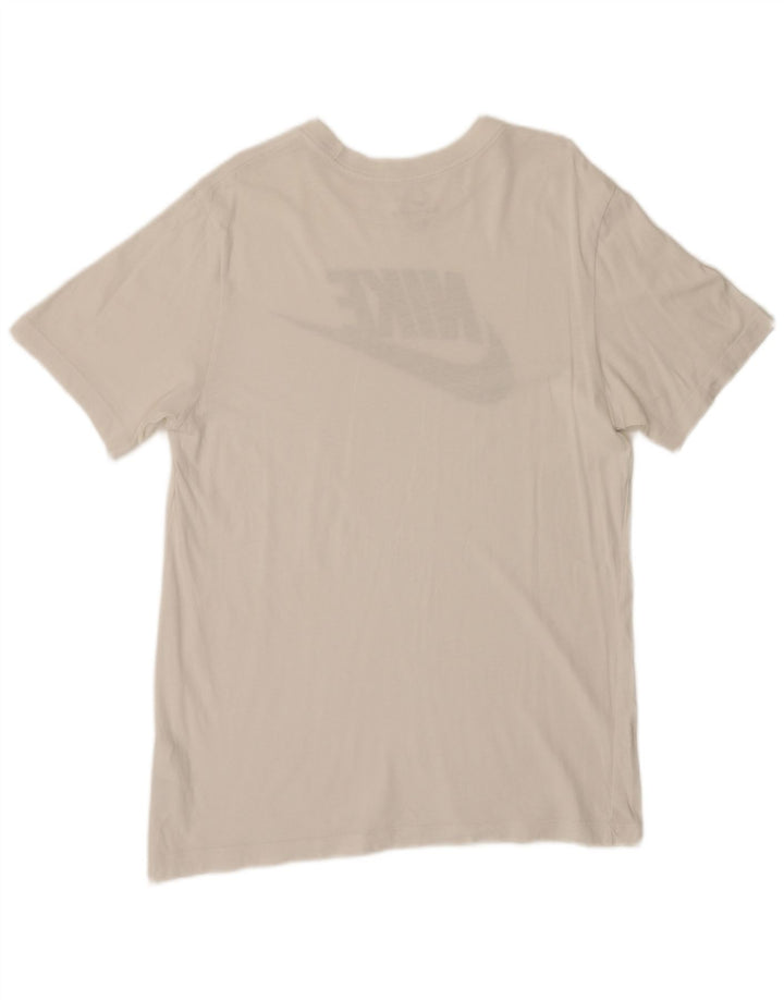 Tricou grafic pentru bărbați Nike Top Medium White Bumbac
