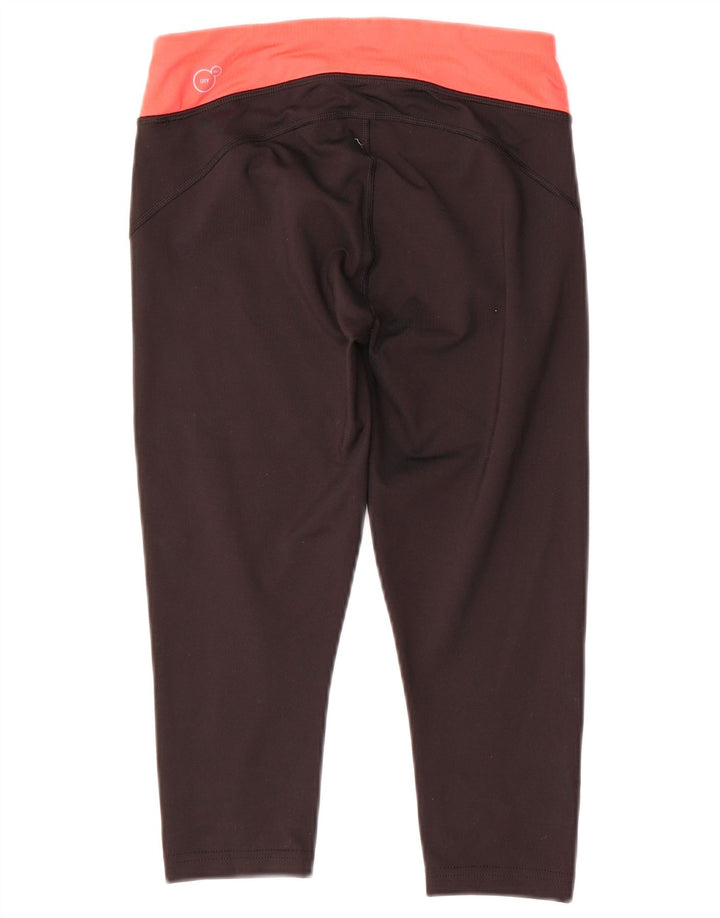 Leggings Capri Puma pentru femei UK 8 Small, negru, poliester color bloc