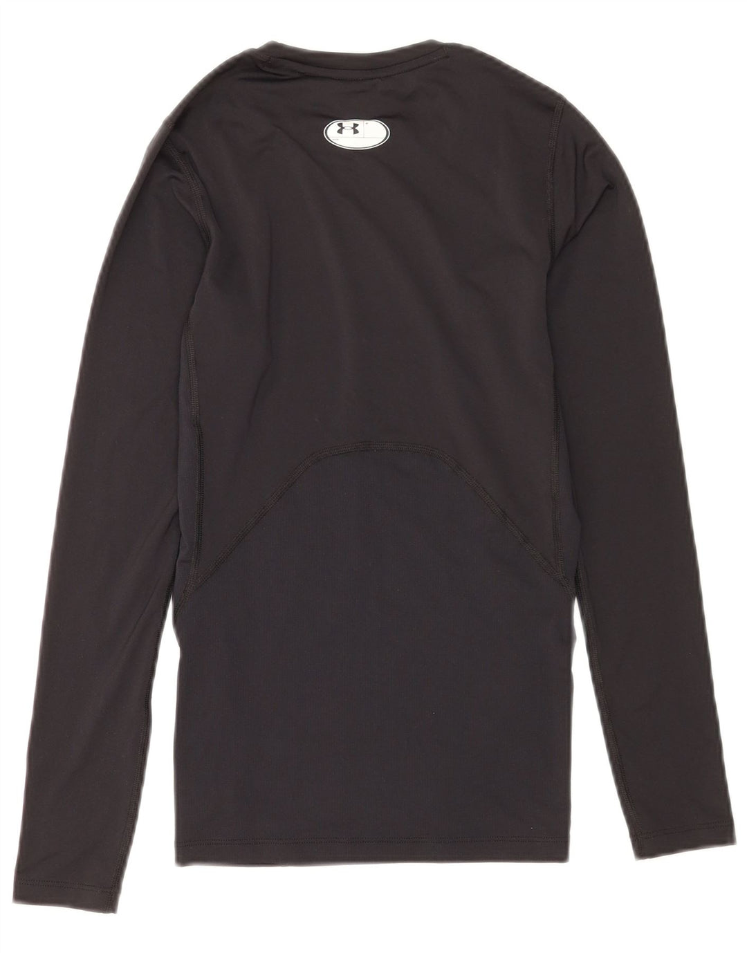 Top pentru femei Under Armour Heat Gear cu mânecă lungă UK 10, poliester negru mic