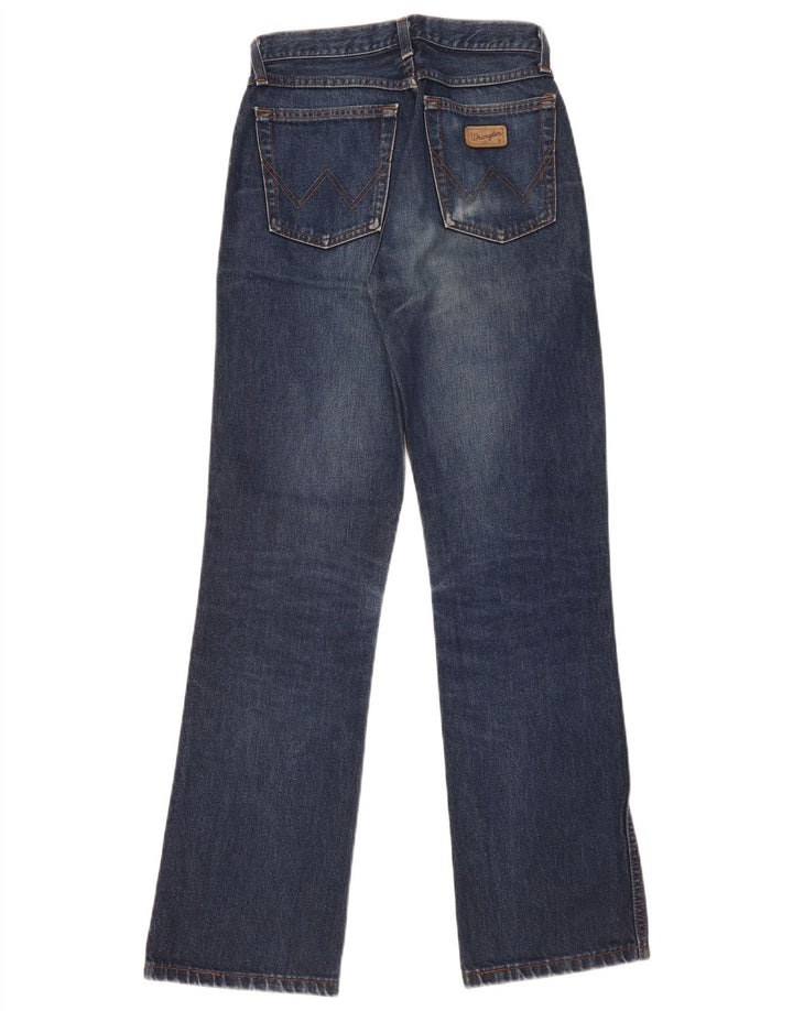 Blugi pentru bărbați Bootcut Wrangler W28 L32 Bumbac bleumarin