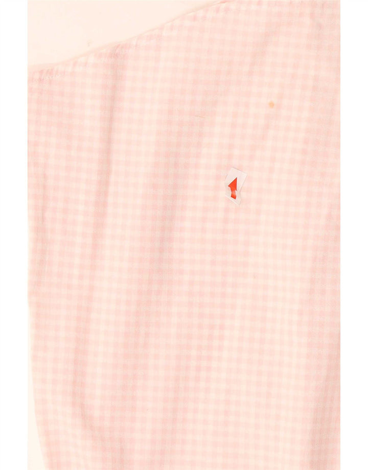 Cămașă cu mânecă scurtă Tommy Hilfiger pentru femei US 4 Small Pink Gingham