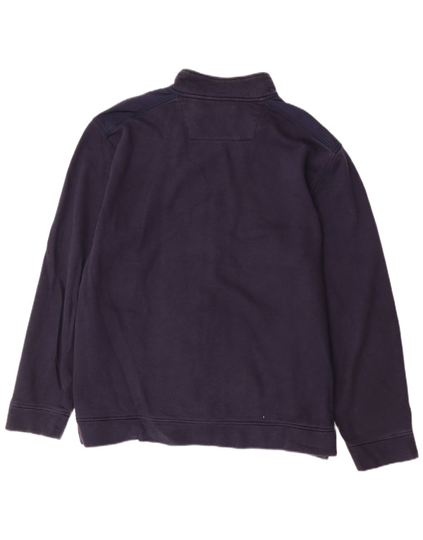 Jachetă de trening pentru bărbați CALVIN KLEIN, 2XL, poliester color bloc de culoare bleumarin