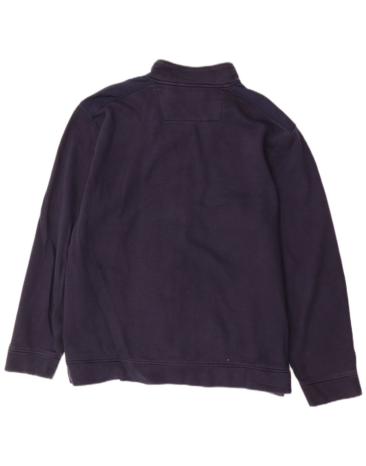 Jachetă de trening pentru bărbați CALVIN KLEIN, 2XL, poliester color bloc de culoare bleumarin