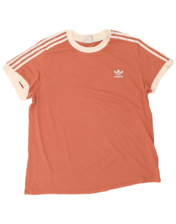 Tricou Adidas pentru femei Top UK 16 Large Pink Bumbac