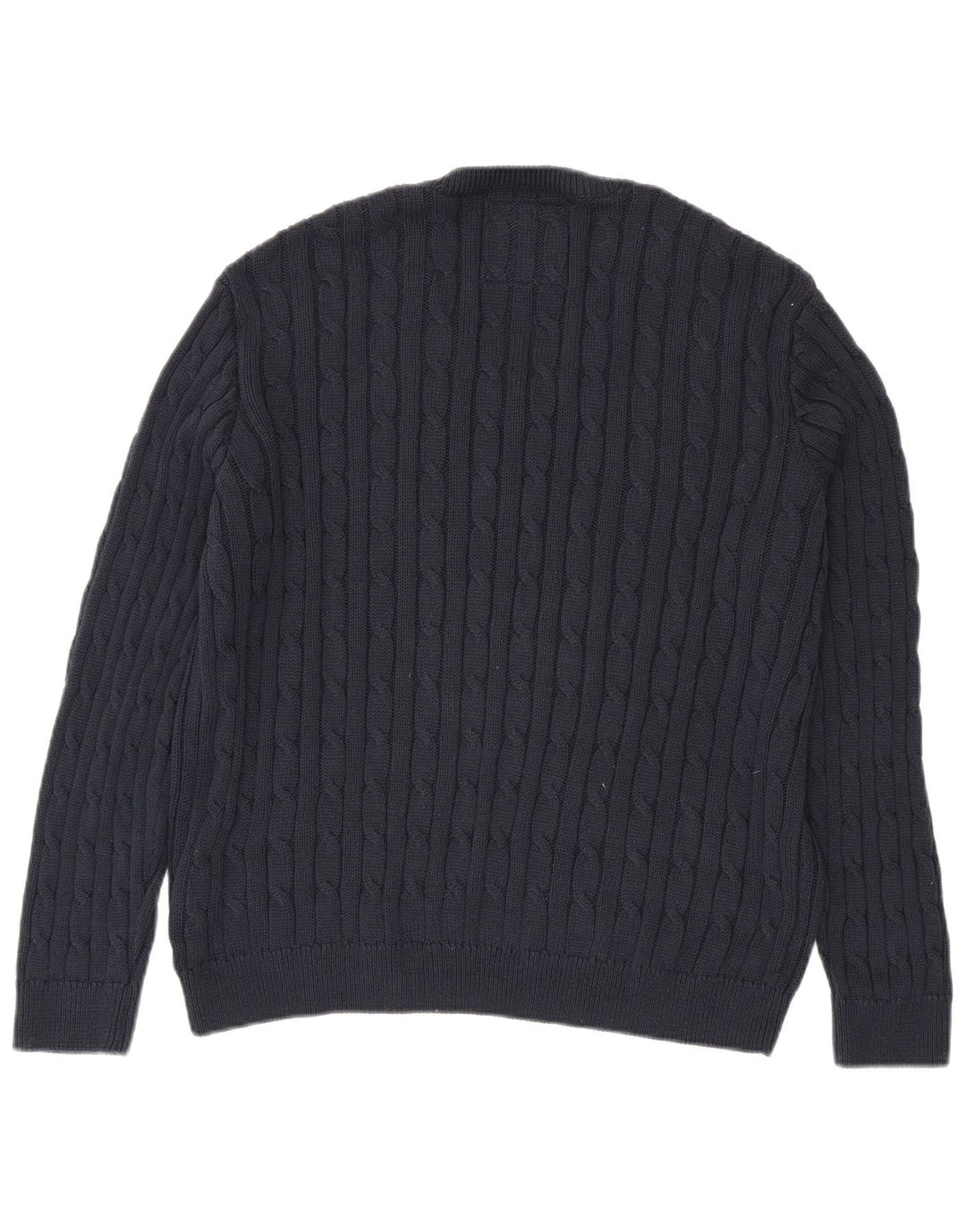 Pulover supradimensionat cu decolteu în V Superdry pentru femei UK 10 Mic bleumarin