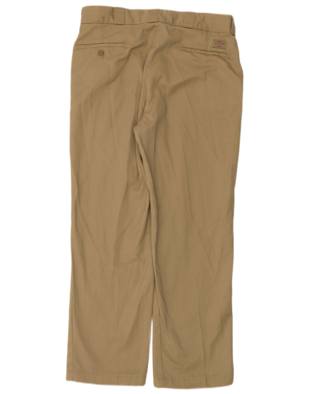 Pantaloni chino drepți pentru bărbați Dickies W36 L30 poliester bej