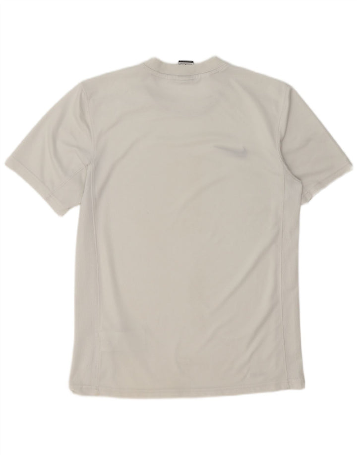 Tricou Nike Dri Fit pentru bărbați Top Medium Alb Poliester