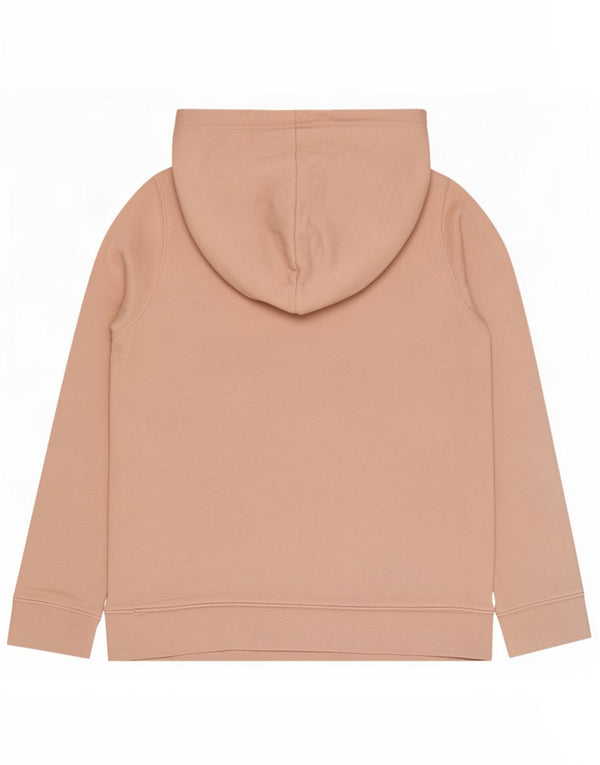 Pulover cu glugă supradimensionat cu grafic Adidas pentru femei UK 10 mic bumbac roz