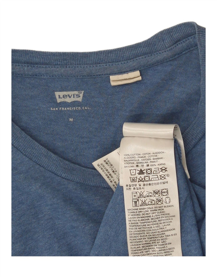 Tricou grafic Levi's pentru femei Top UK 12 Medium Blue Bumbac