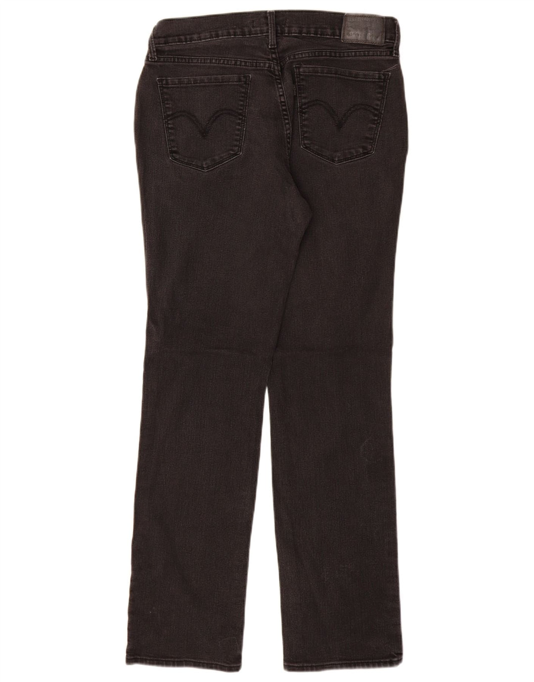 LEVI'S Blugi drepti 505 pentru femei US 8 Medium W29 L30 bumbac negru