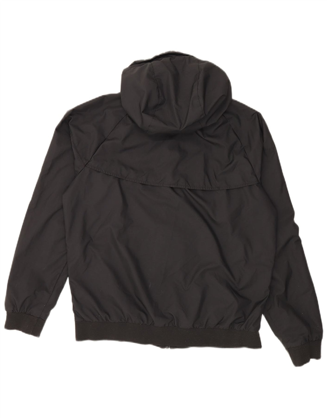 Jachetă de vânt cu glugă NIKE pentru bărbați UK 38 Poliester mediu negru